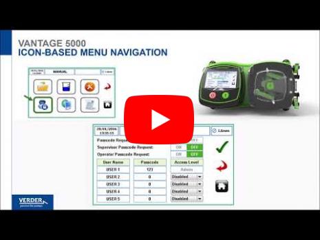 Embedded thumbnail for Verderflex Vantage 5000 Touchscreen Controls